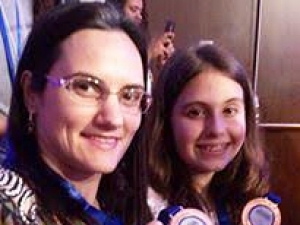 professora e aluna obmep