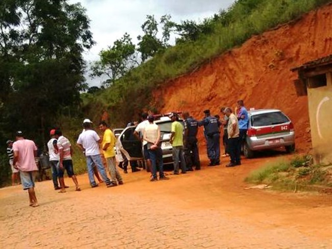 assalto a tiros em laranja da terra