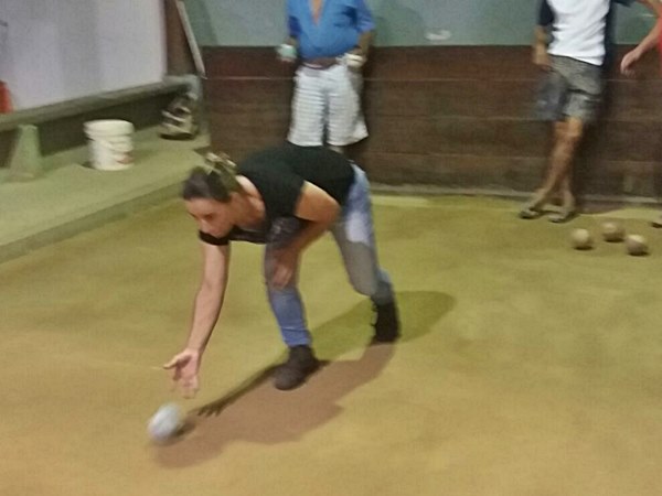 Competição de bocha teve prosseguimento na noite de ontem 30 em Marechal Floriano