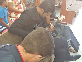 Celebracao nesta manhã antecede o Culto de Missoes da Assembleia de Deus em Marechal Floriano