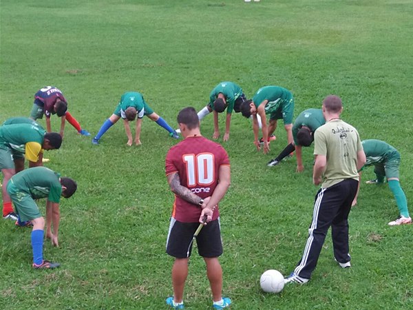 Comecam os treinamentos do futebol infantil em Marechal Floriano 2