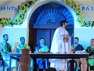 Inicia se ensaios para espetaculo teatral da Sexta feira Santa em Marechal Florian