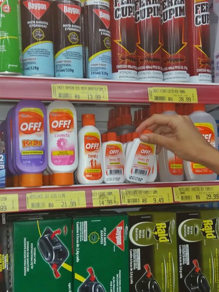 Mosquitos aparecem e colocam repelentes a frente da fila dos produtos mais vendidos 2