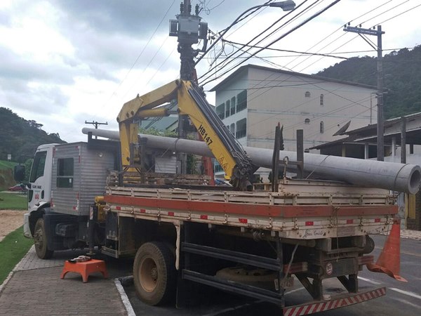 Suspenso o fornecimento de energia eletrica em um bairro Marechal Floriano 4