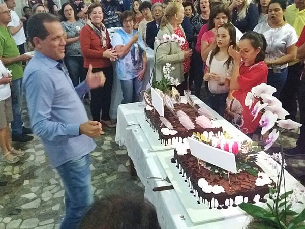 Catolicos comemoram aniversario da paroquia de Marechal Floriano e o Dia da Agua4