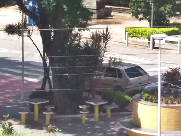 Iluminacao da pracinha de Marechal antes apagada agora esta definitivamente acesa 2