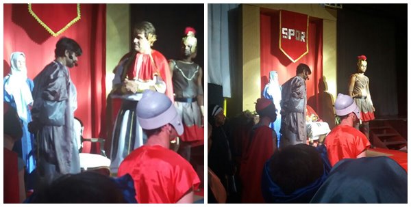 Teatro da Paixao Morte e Ressurreicao de Cristo leva multidaoa Marechal Floriano 3