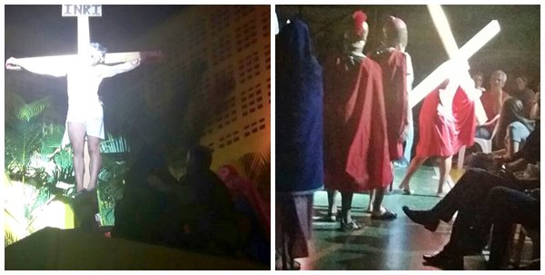 Teatro da Paixao Morte e Ressurreicao de Cristo leva multidaoa Marechal Floriano 4