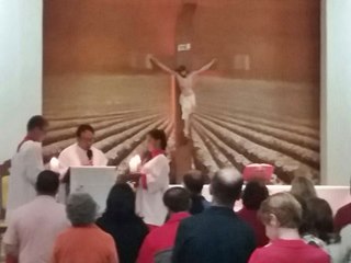 Celebracao em honra as vocacoes religiosas em Marechal Floriano 2