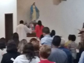 Celebracao em honra as vocacoes religiosas em Marechal Floriano 3