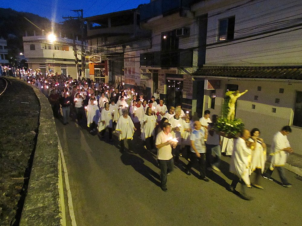 Celebracoes da Pascoa neste domingo 01 apos comemoracoes com Jesus Ressuscitado em Marechal Floriano