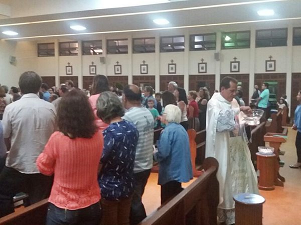 Celebracoes da Pascoa neste domingo 01 apos comemoracoes com Jesus Ressuscitado em Marechal Floriano 5