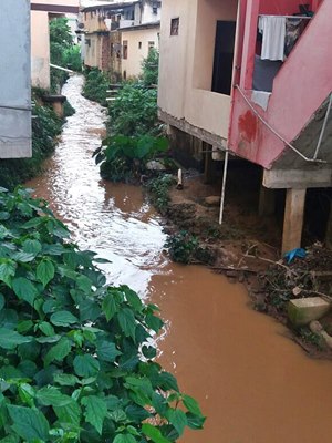 Chuvas de ontem superaram as previsoes em Marechal Floriano 3