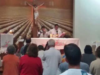 Comunidade catolica de Victor Hugo participa de celebracao em Marechal Floriano 2