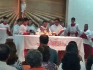 Comunidade catolica de Victor Hugo participa de celebracao em Marechal Floriano 4