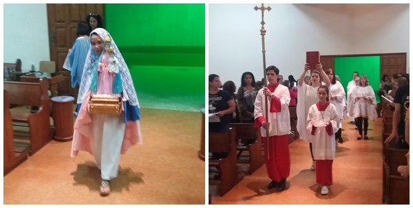 Comunidade de Sao Jose abrilhantou o Triduo Preparatorio na matriz catolica Marechal Floriano6