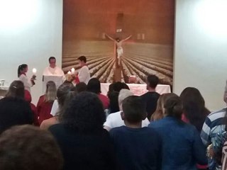 Comunidade de Sao Jose abrilhantou o Triduo Preparatorio na matriz catolica Marechal Floriano 3