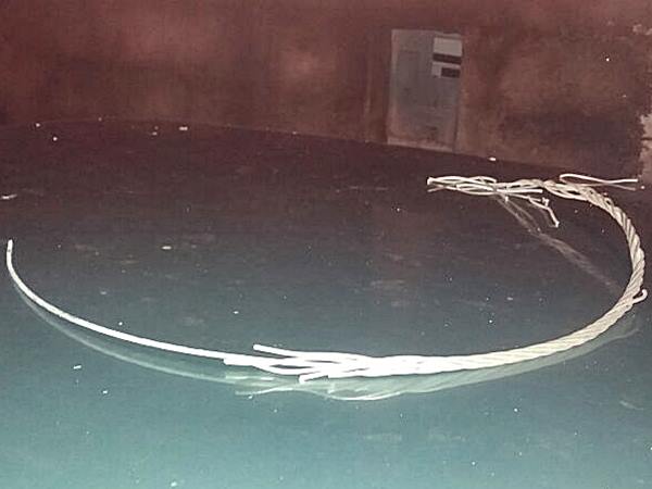 Defeito na rede elétrica em rua de Marechal Floriano assusta moradores 02