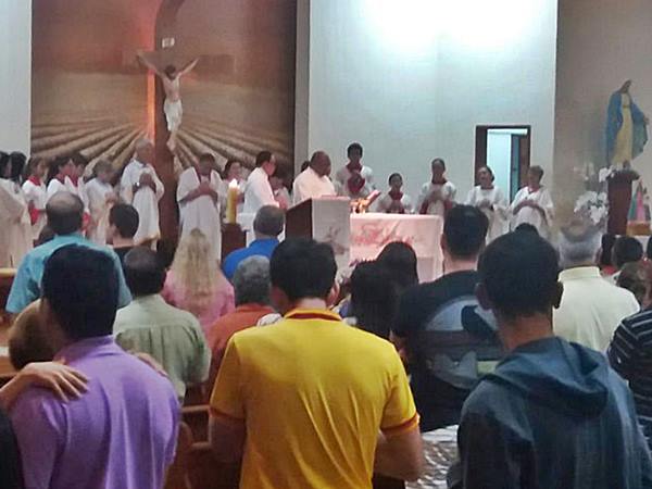 Encerrado o triduo preparatorio da festa de Nossa Senhora da Penha em Marechal Floriano 3