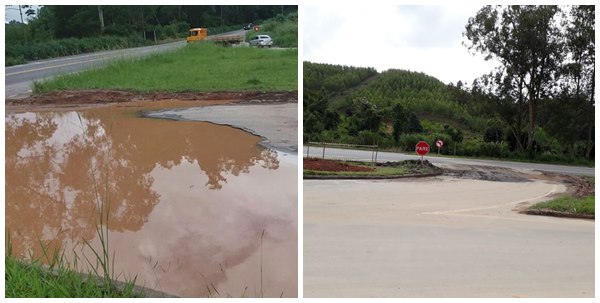 Fim da lagoa do Trevo de Paraju em Marechal Floriano