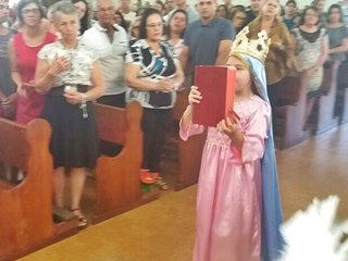 Multidao lota a igreja de Marechal Floriano na Festa de Nossa Senhora da Penha 6