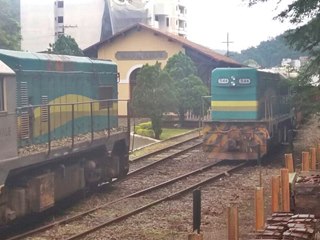 Buzinadas das locomotivas trazem saudades aos moradores de Marechal Floriano 3