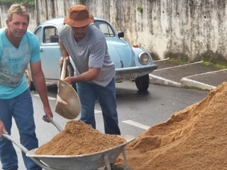 Católicos iniciam confecção de tapetes de Corpus Christi em Marechal Floriano 2