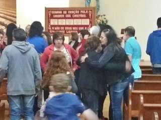 Celebração católica e luterana atrai 110 pessoas em Marechal Floriano 2