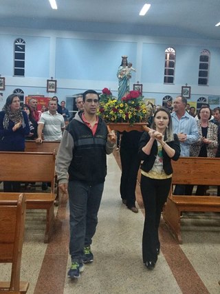 Comemorado o dia da padroeira de Soído de Baixo Marechal Floriano 2