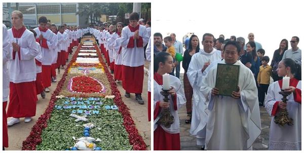 Festa de Corpus Christi leva mil e quinhentos catolicos as ruas de Marechal Floriano 03