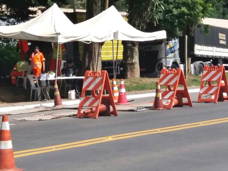 Fiscalizacao de peso das cargas na BR 262 em Marechal Floriano 2