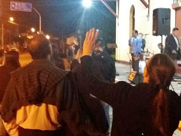 Louvorzao em Marechal Floriano aquece a noite do sabado 05 4