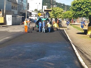 Retomados os serviços de reformas de pavimentação em Marechal Floriano 2