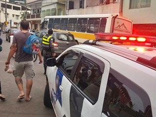 Veículos escolares de Marechal Floriano fiscalizados pela PM e DETRAN 3