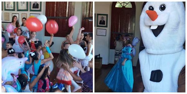 Dancas infantis atraem moradores e turistas a antiga estacao de Marechal Floriano 5