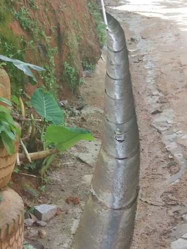 Estrada destruida por tempestade em Marechal Floriano e recuperada 02