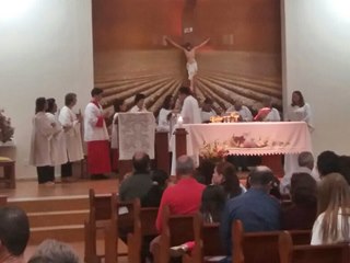 Igreja de Sant Ana de Marechal Floriano celebrou na noite de domingo a segunda missa de São João