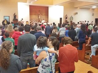 Igreja de Sant Ana de Marechal Floriano celebrou na noite de domingo a segunda missa de São João 3