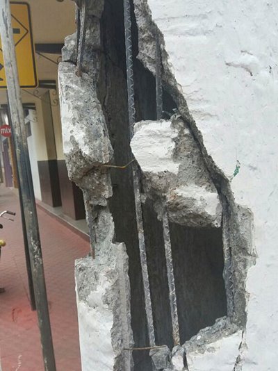 Poste completa uma semana de destruicao em Marechal Floriano 2