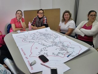Reuniões para ajustes na territorialização da Saúde