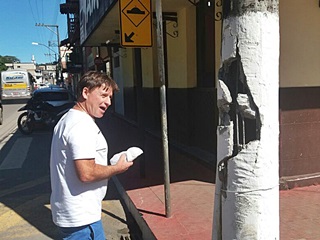 Servidores de empresas da internet e telefonia não sobem em poste avariado em Marechal Floriano 2