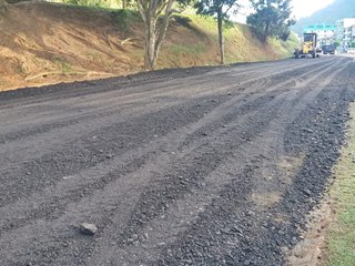 Aproveitamento de massa asfáltica no novo estacionamento em Marechal Floriano 4