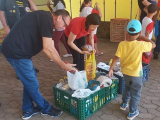 Associação Pestalozzi de Marechal Floriano recebeu 300 quilos de alimentos arrecadados na festa dos motociclistas 3