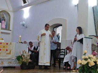 Católicos de Marechal Floriano participam de missa especial em Santa Isabel