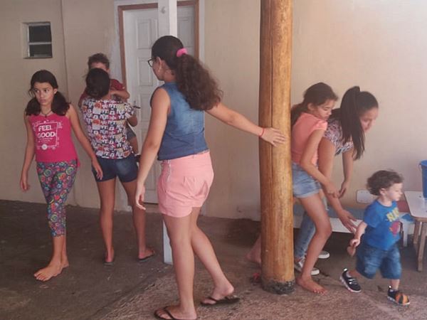 Criancas participam de leituras biblicas e divertimentos na Igreja Batista de Marechal Floriano 3