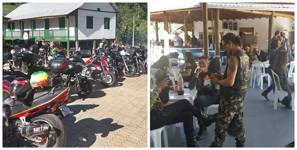 Duzentos motociclistas comemoram aniversario de entidade em Marechal Floriano 2