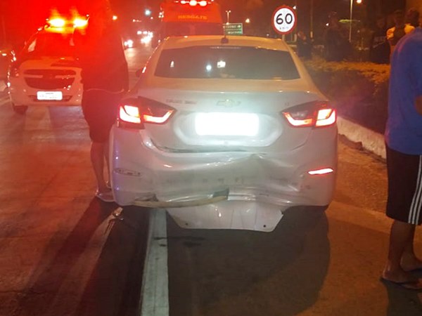 Ex taxista de Marechal Floriano conduzindo carro embriagado colide na traseira de dois carros 2