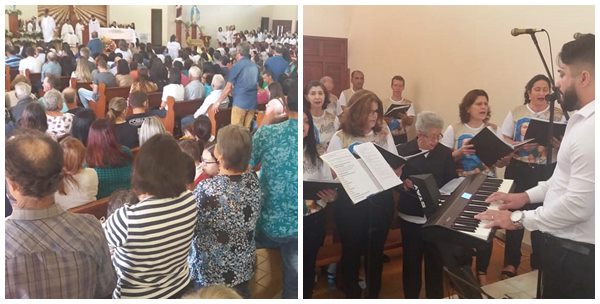 Festa de SantAna comeca animada neste domingo 22 em Marechal Floriano 5