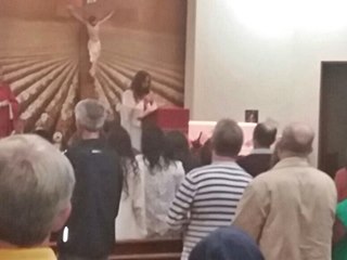 Homenagens ao papa aos apóstolos Pedro e Paulo e a Santa Isabel na celebração católica em Marechal Floriano 3
