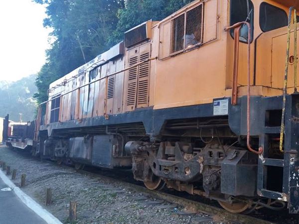 Vinte vagoes ferroviarios saem de Vitoria para Cachoeiro do Itapemirim 3
